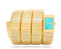 Orologio Wintex Donna in Acciaio placcato oro giallo SNAKE-TURCHESE - SNAKE-TURCHESE